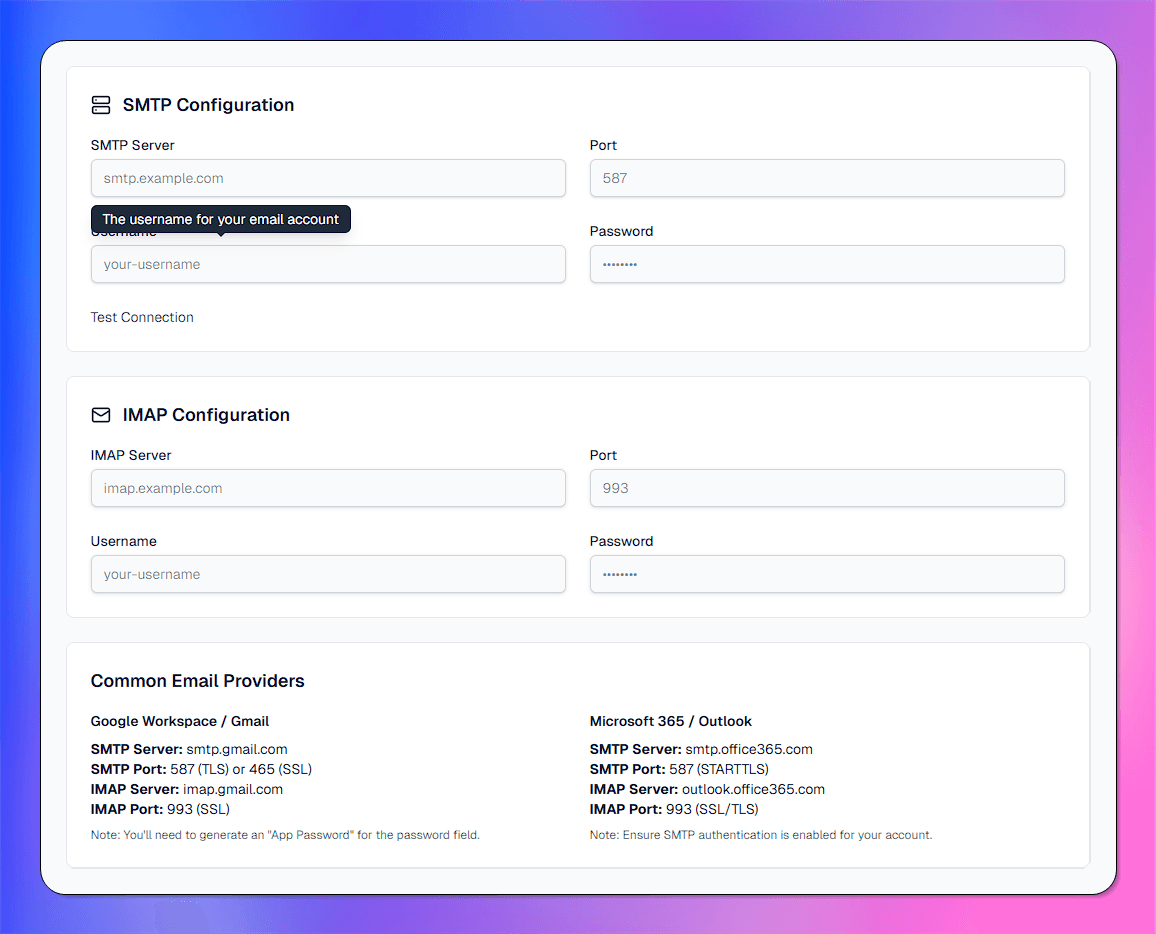 Connect Inbox
