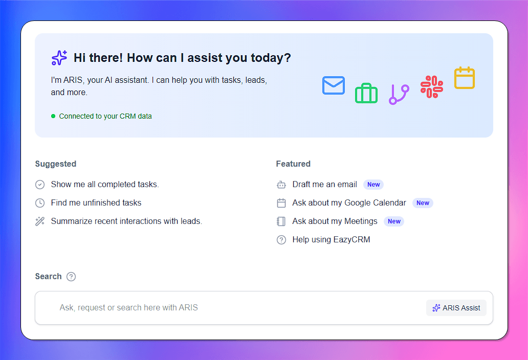 ARIS Assistant Feature